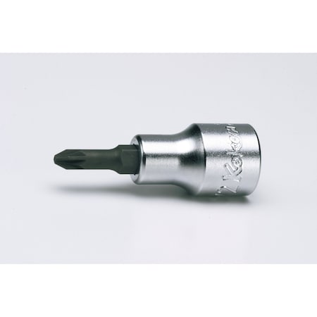 Ko-Ken Bit Socket PZ2 60mm 1/2 Sq. Drive 4000.60-PZ2